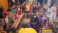 Samuhika Durganamaskara Seva on Kartika Purnima at SCM Bengaluru (15 Nov 2024)
